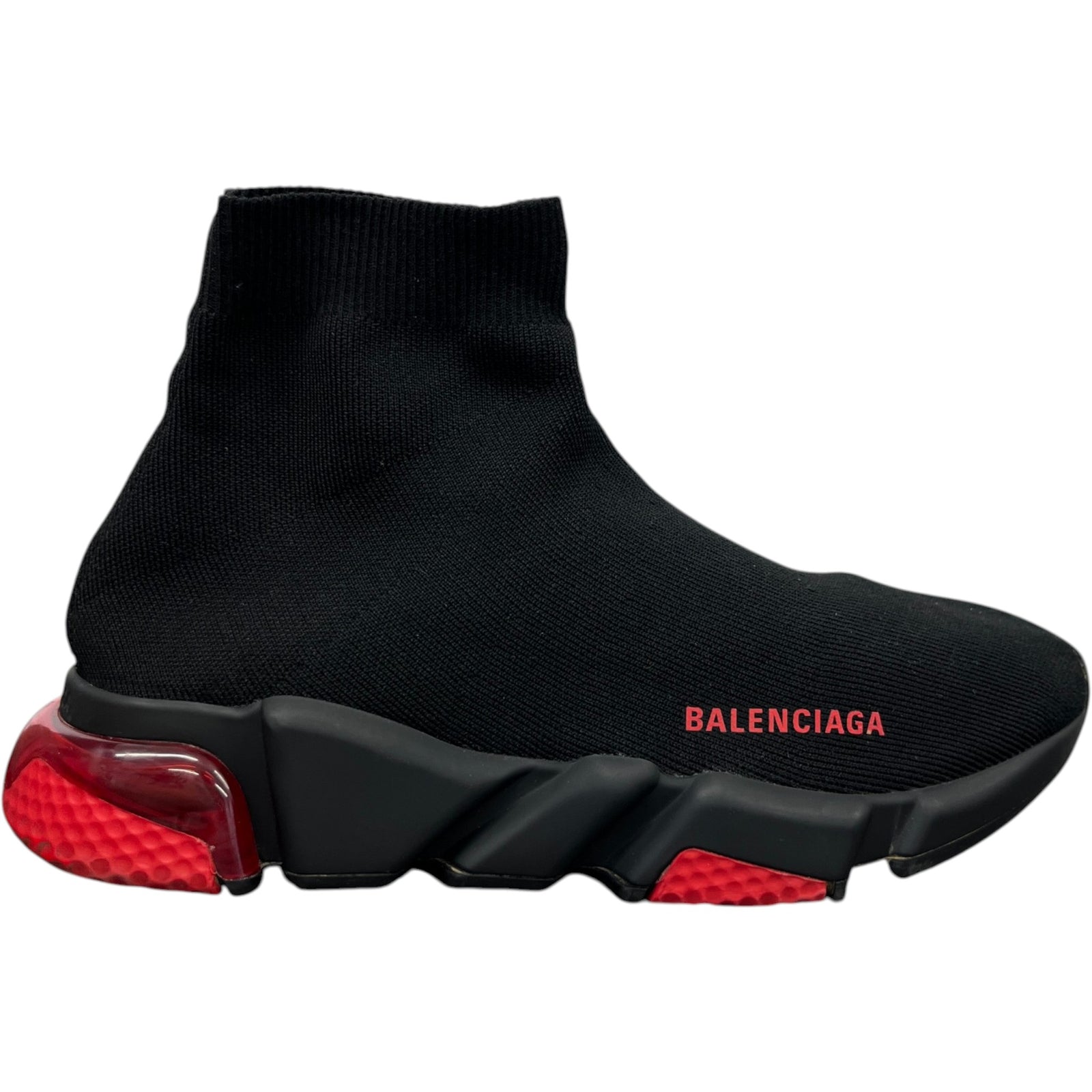 Men's Speed Sock High Trainers Black Size EU 40 / UK 6 - Photo 1