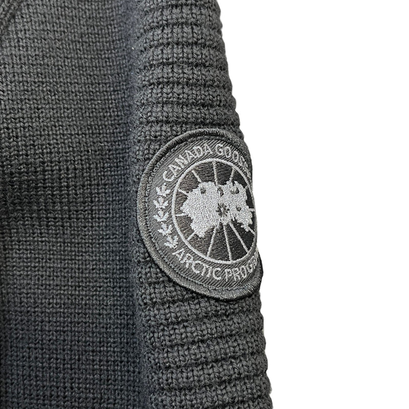 Men's Hybridge Knit Jacket Black Size L