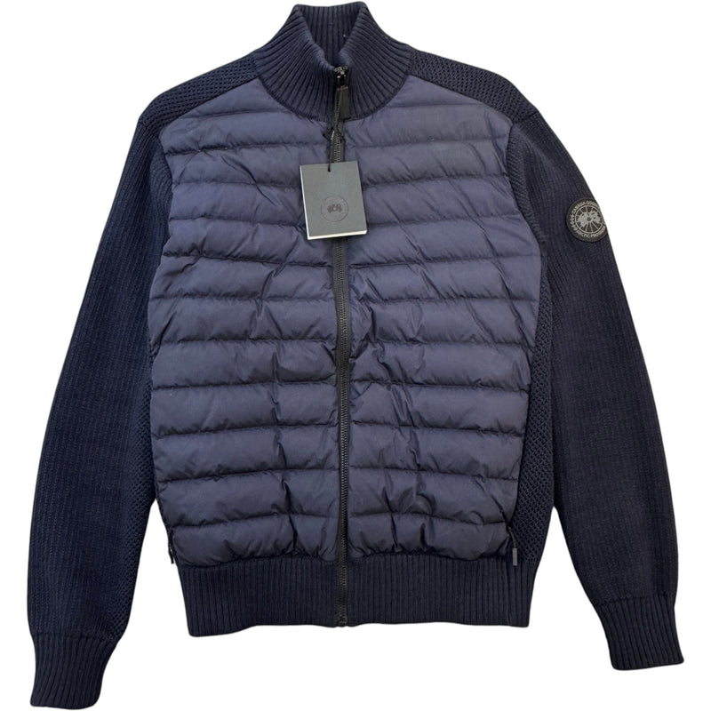 Men's Hybridge Knit Jacket Navy Size S