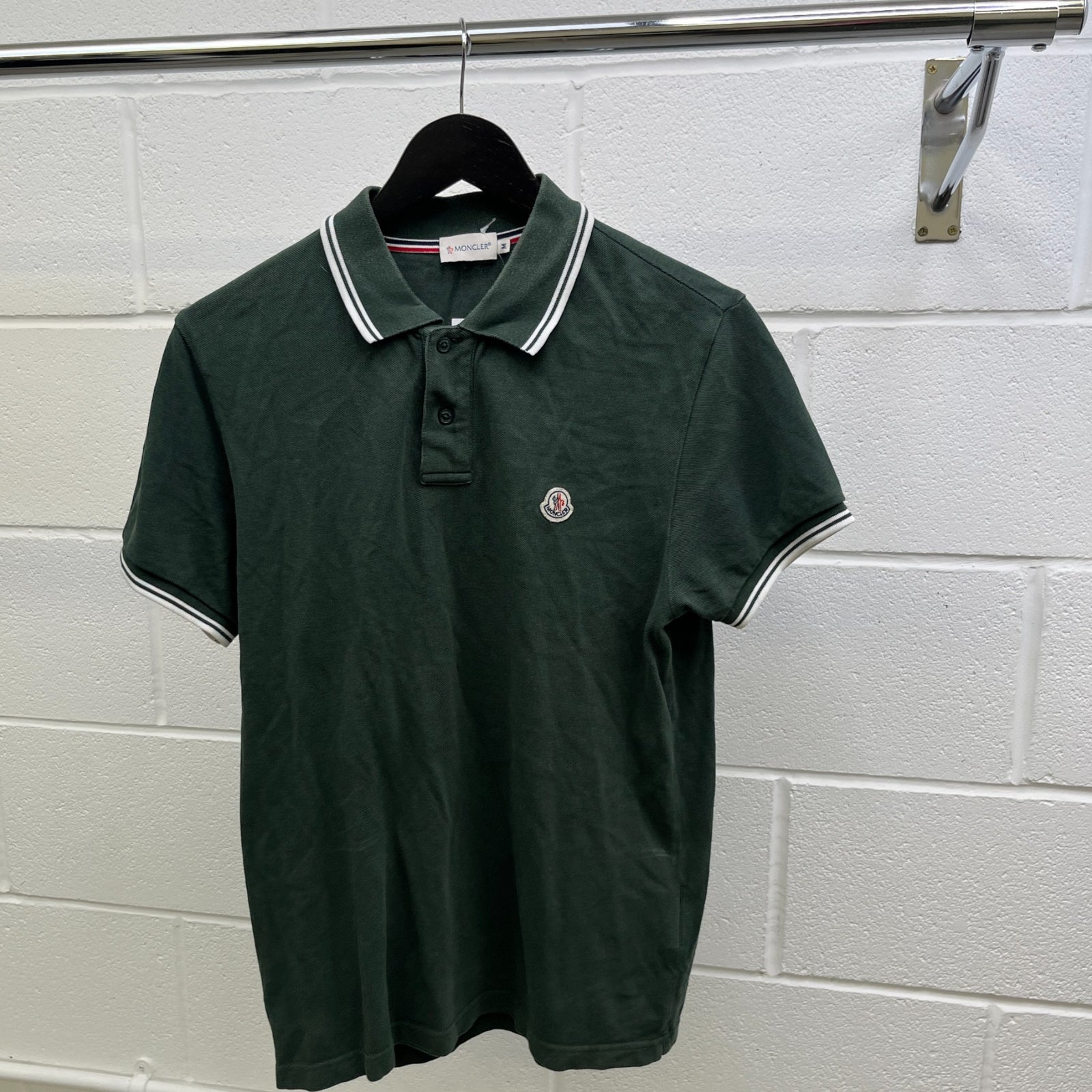 Men's Maglia T-Shirt Green Size M - Photo 8