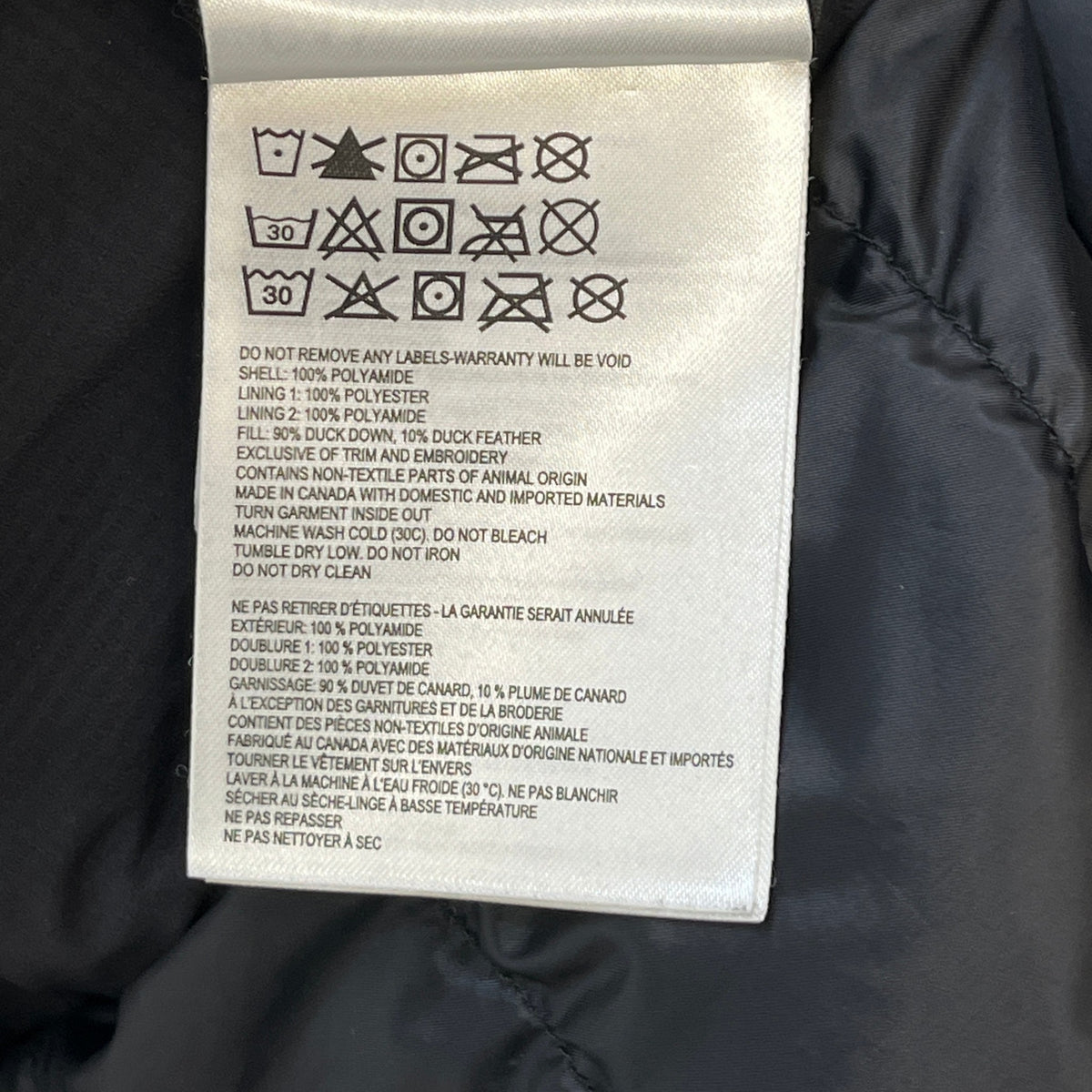 Men's Lodge Hoody Down Jacket Black Size L - Photo 6