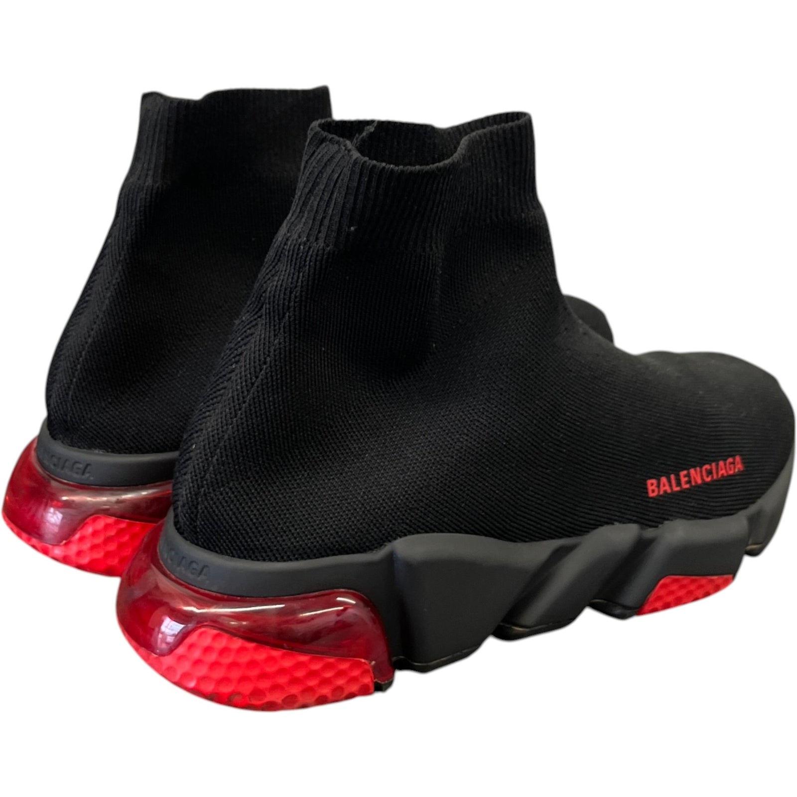 Men's Speed Sock High Trainers Black Size EU 40 / UK 6 - Photo 8