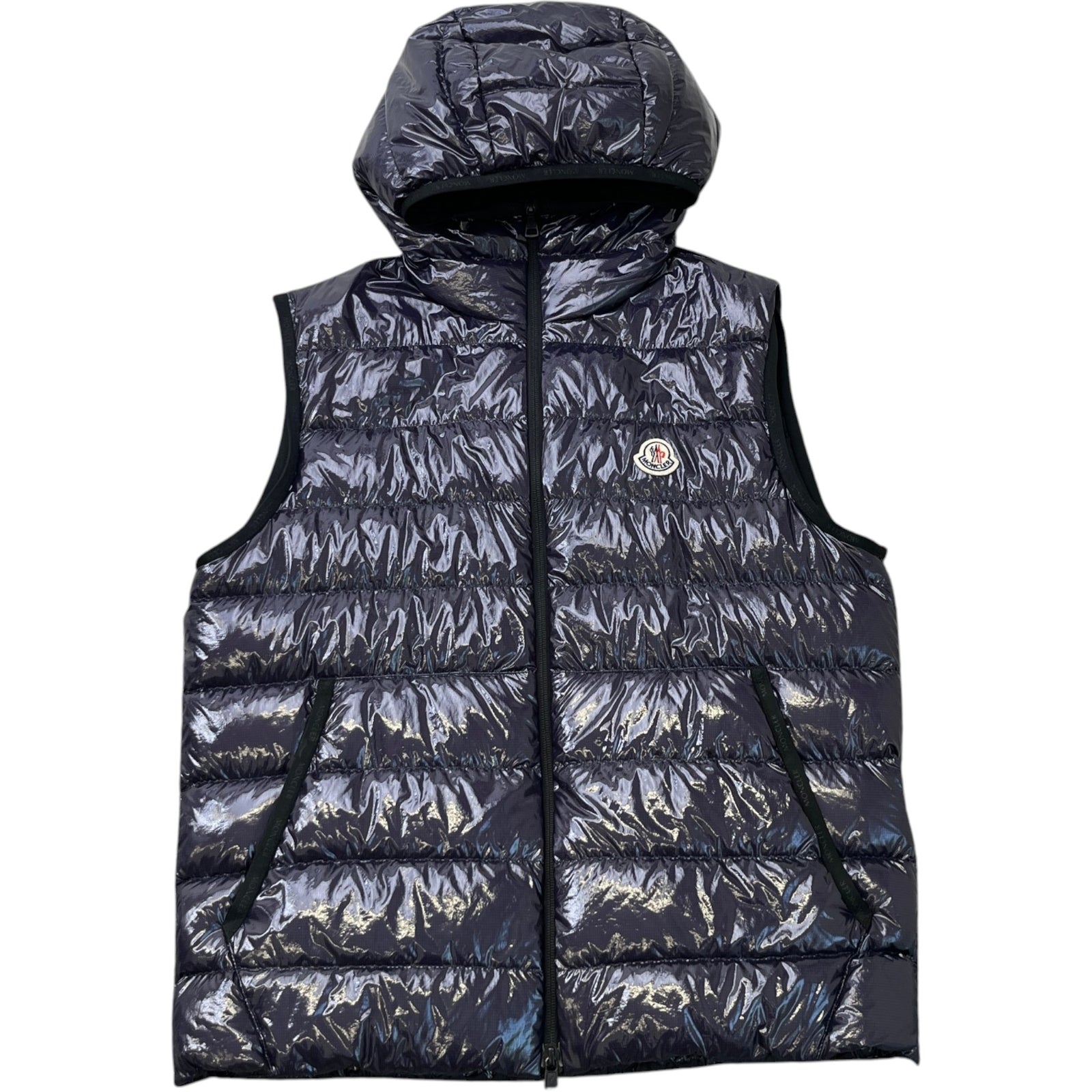 Men's Lappe Gilet Navy Size 3 / L - Photo 1