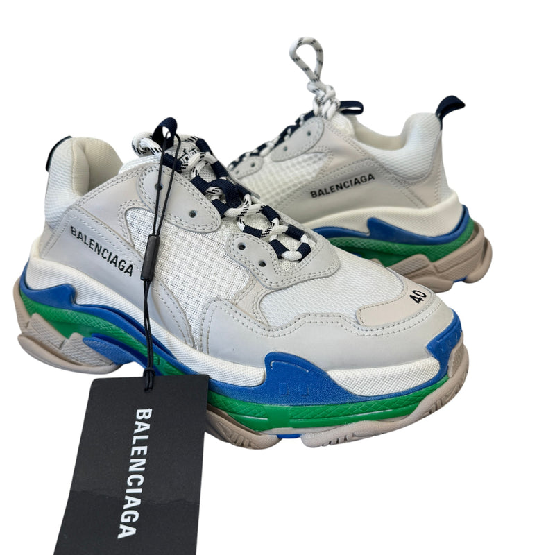 Men's Triple S Low Trainers White Size EU 40 / UK 6