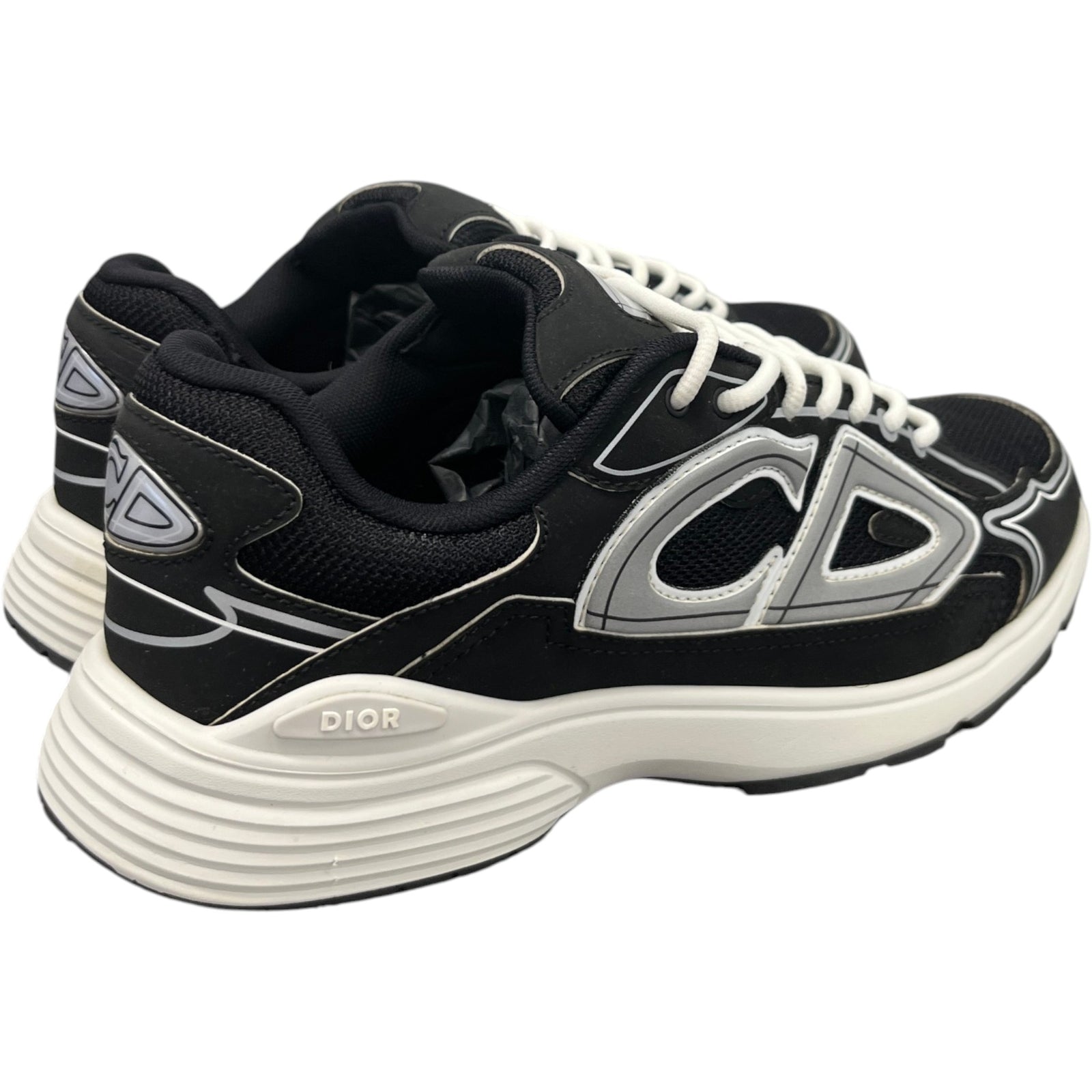 Men's B30 Low Trainers Black Size UK 8 / EU 42 - Photo 8