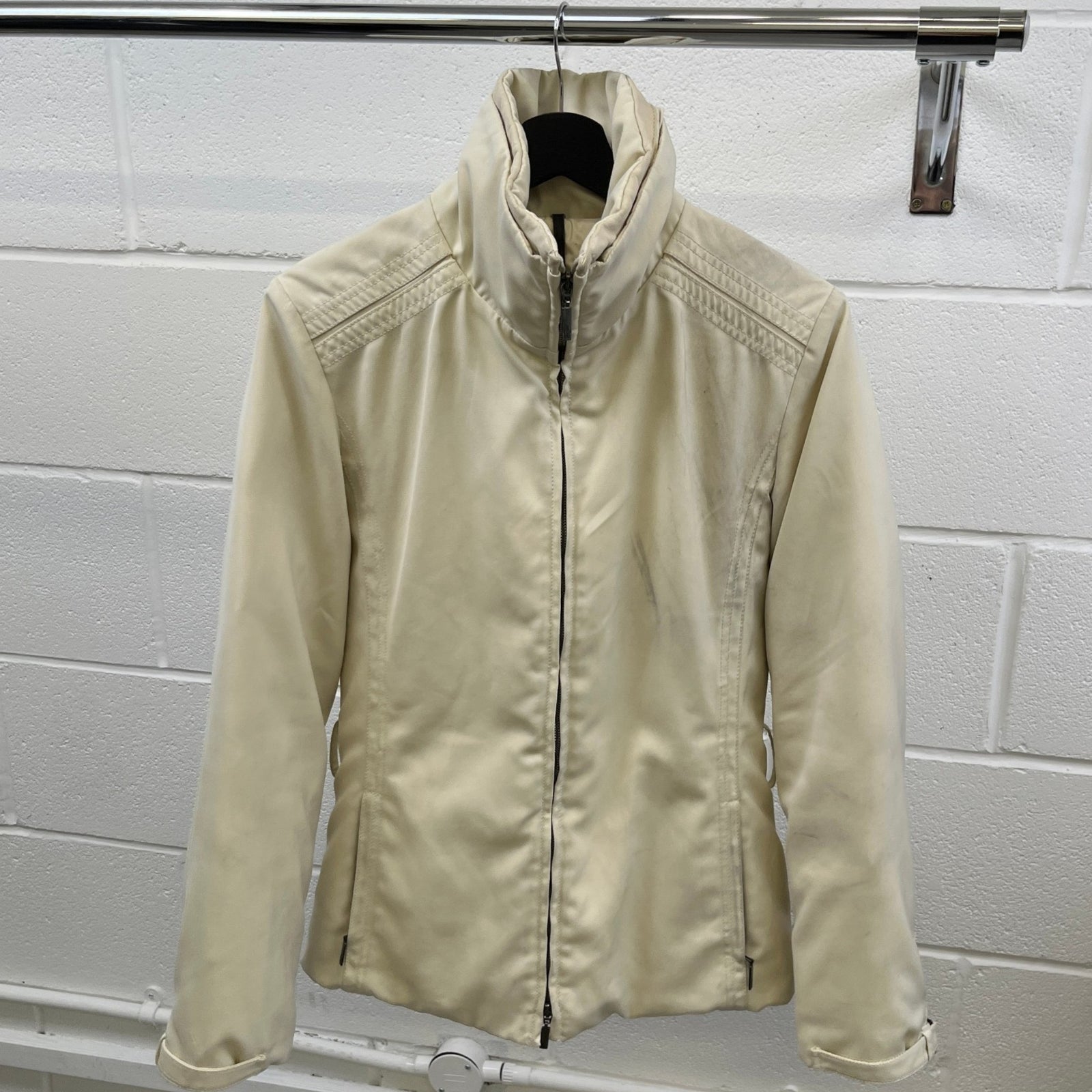 Women's Ski Down Jacket Beige Size 2 / UK 12 - Photo 8