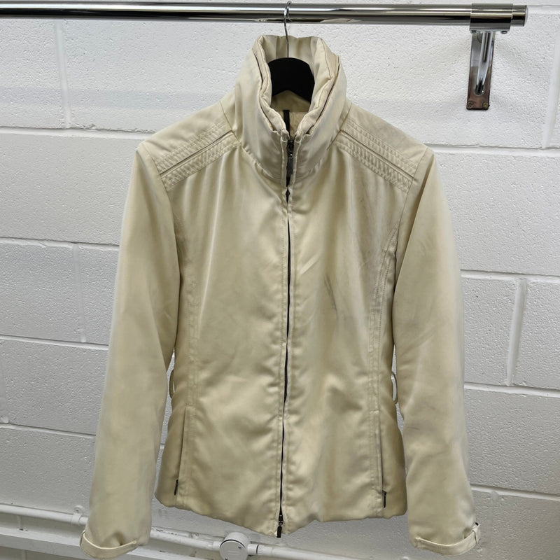 Women's Ski Down Jacket Beige Size 2 / UK 12