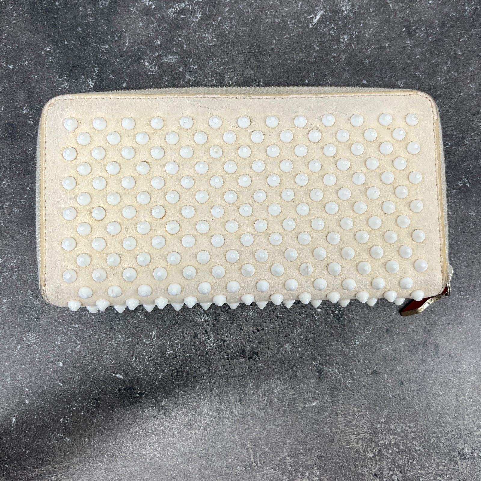 Women's Rockstud Purse Cream - Photo 6