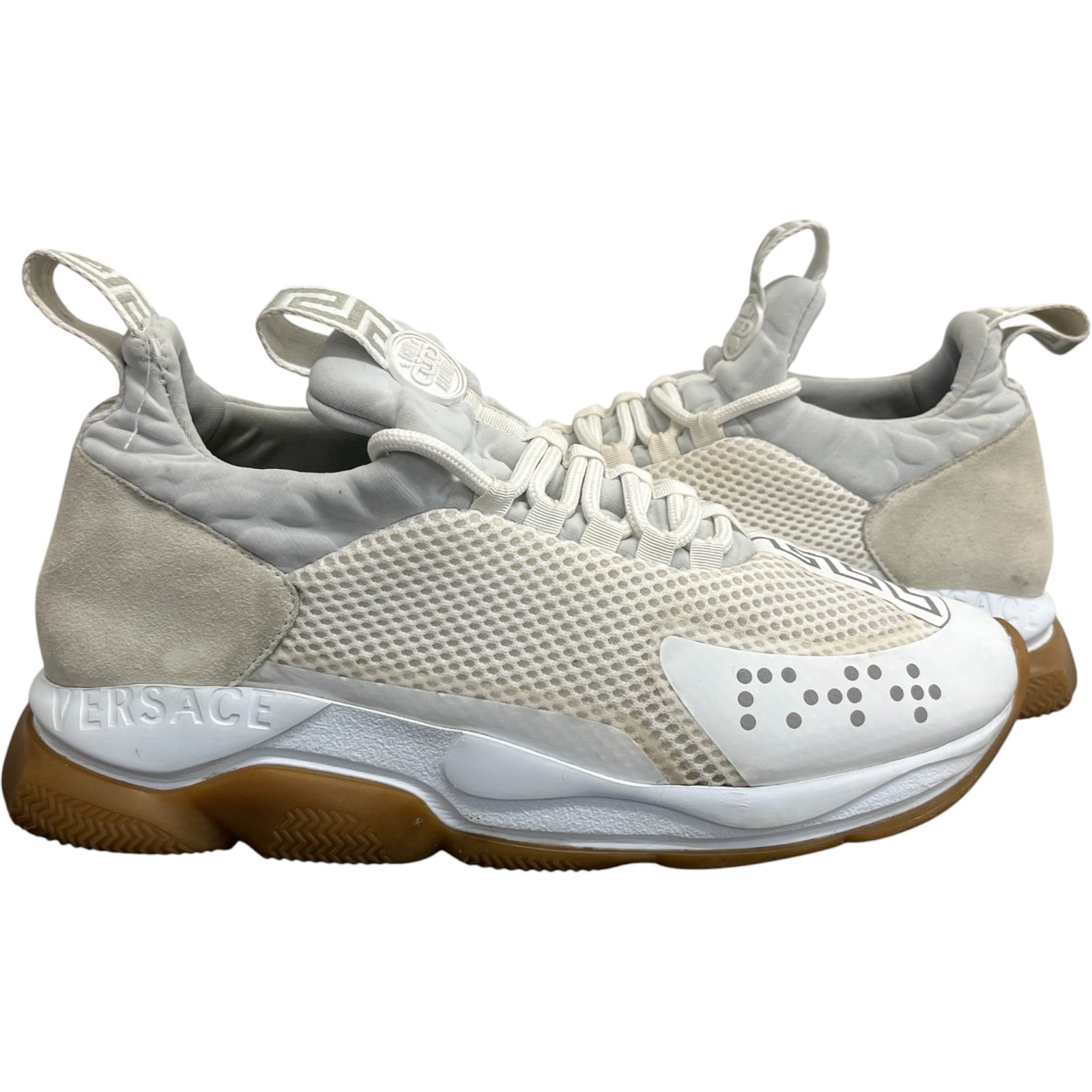 Men's Chain Reaction Low Trainers White Size EU 42.5 / UK 8.5 - Photo 3