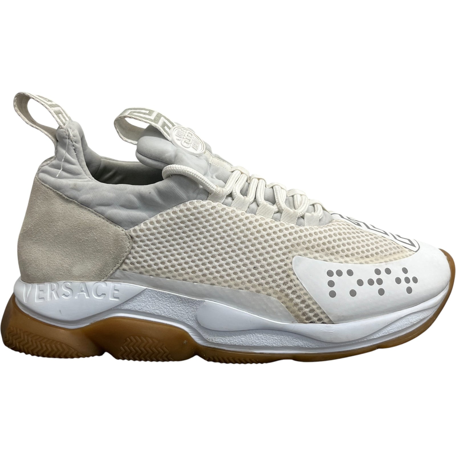 Men's Chain Reaction Low Trainers White Size EU 42.5 / UK 8.5 - Photo 1