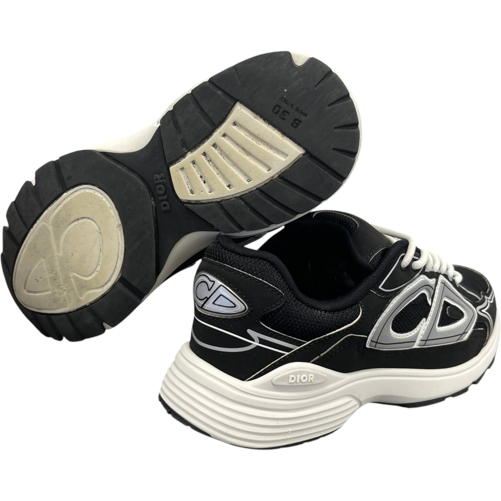 Men's B30 Low Trainers Black Size UK 8 / EU 42 - Photo 10
