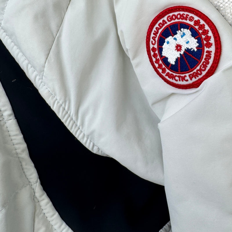Women's Hybridge Base Down Jacket White Size M