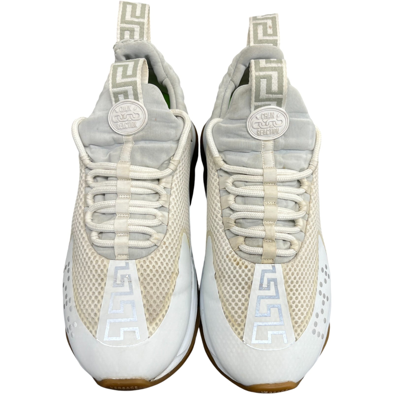 Men's Chain Reaction Low Trainers White Size EU 42.5 / UK 8.5 - Photo 6