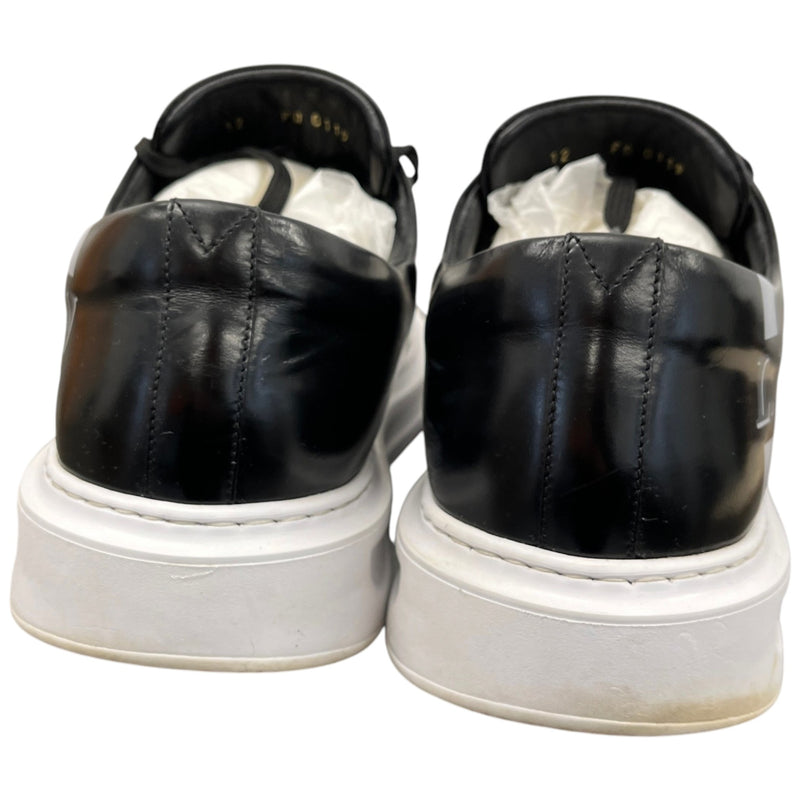 Men's Beverly Hills Low Trainers Black Size UK 12 / EU 46