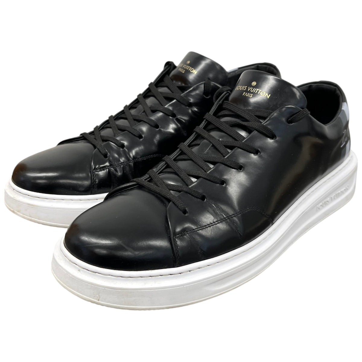 Men's Beverly Hills Low Trainers Black Size UK 12 / EU 46 - Photo 9