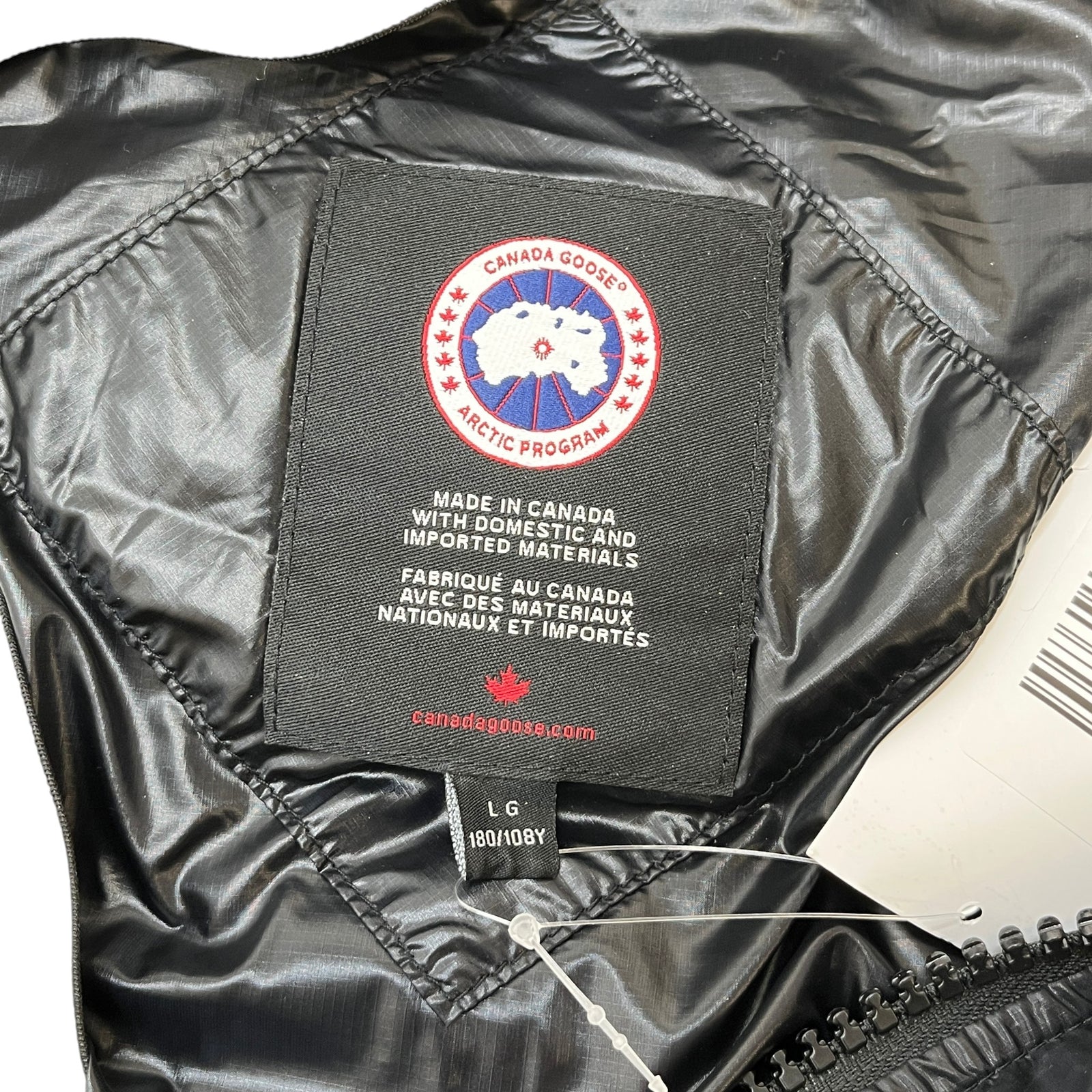 Men's Crofton Puffer Down Jacket Black Size L - Photo 7
