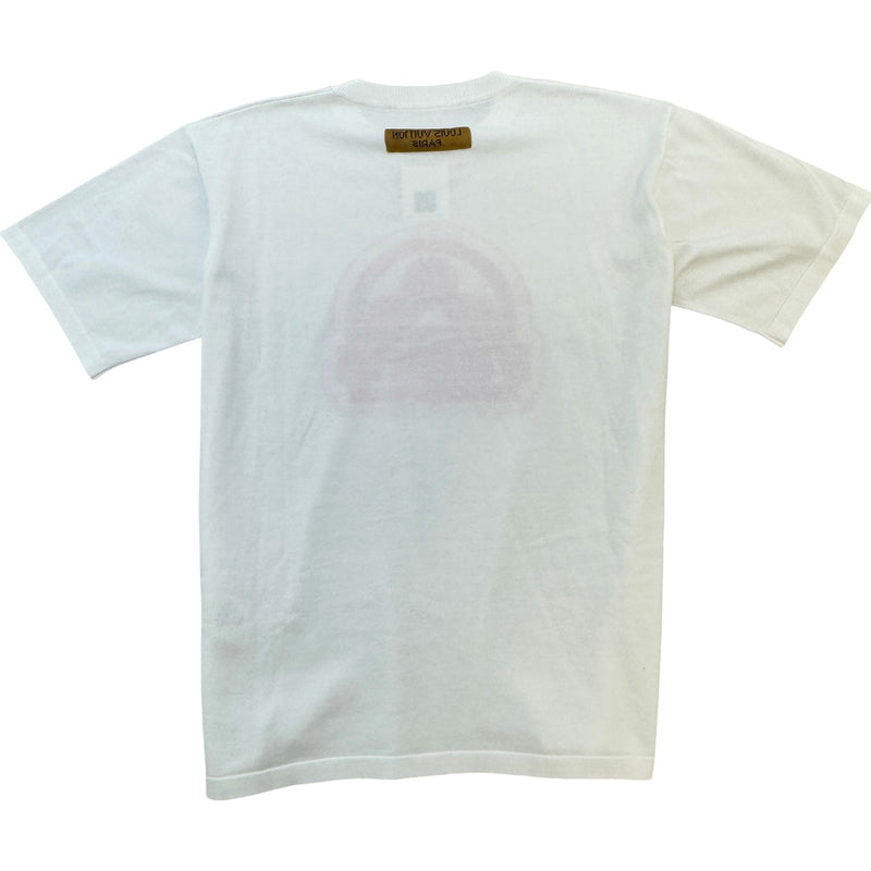 Men's Monogram Flower T-Shirt White Size XL
