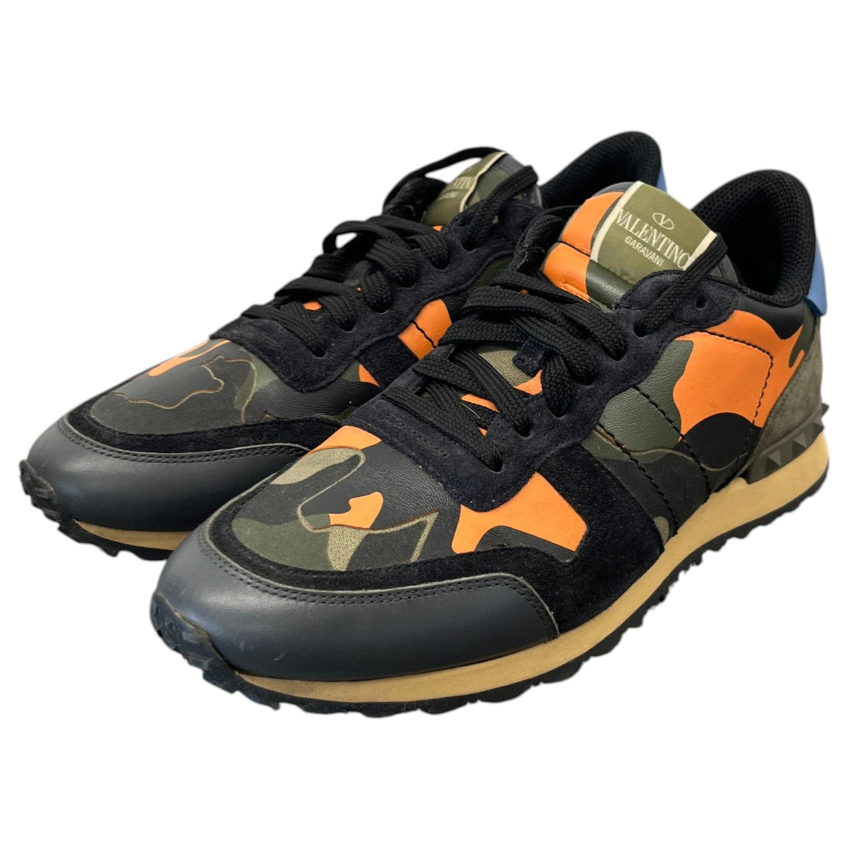 Men's Rockrunner Low Trainers Orange Size UK 8 / EU 42 - Photo 9