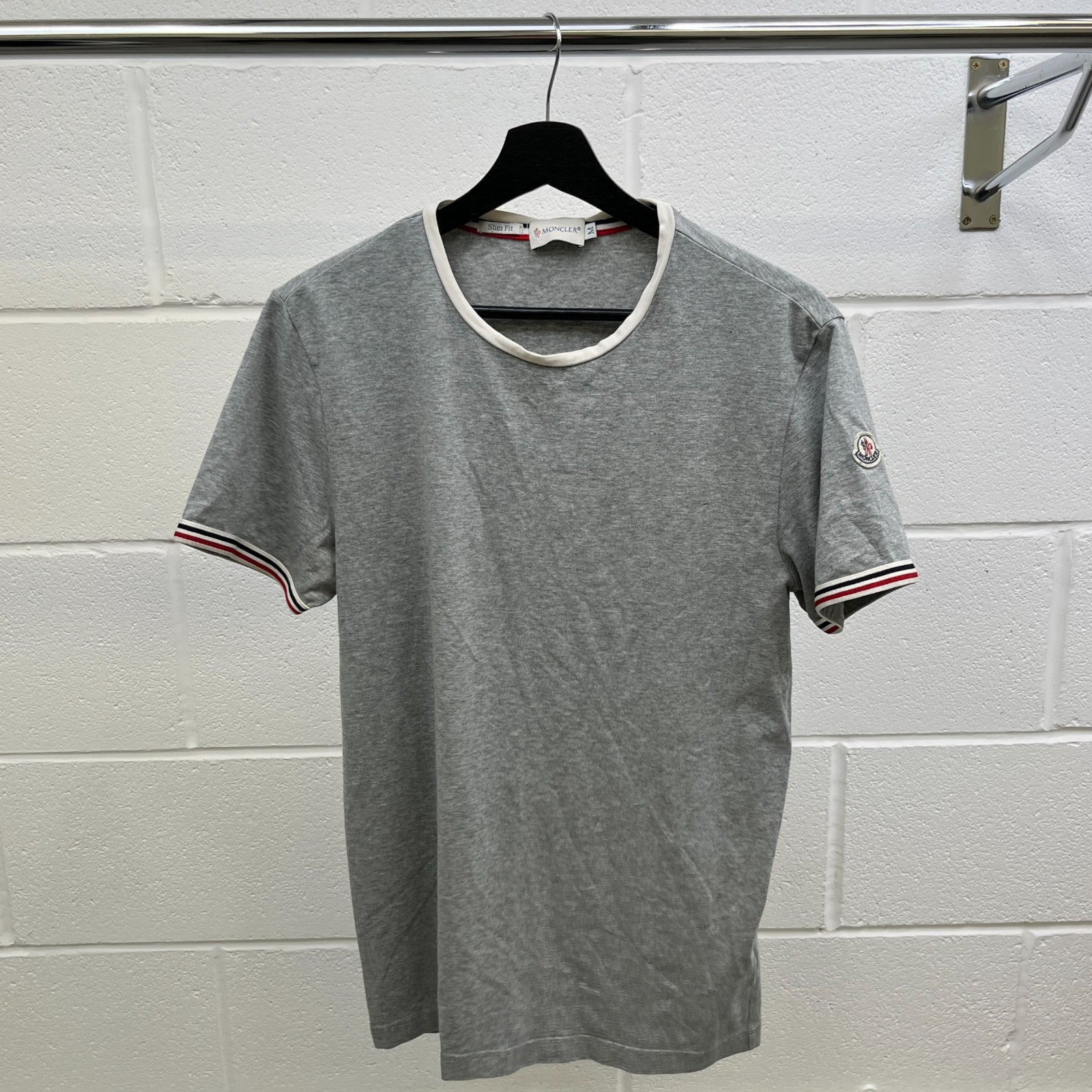 Men's Maglia T-Shirt Grey Size M - Photo 8