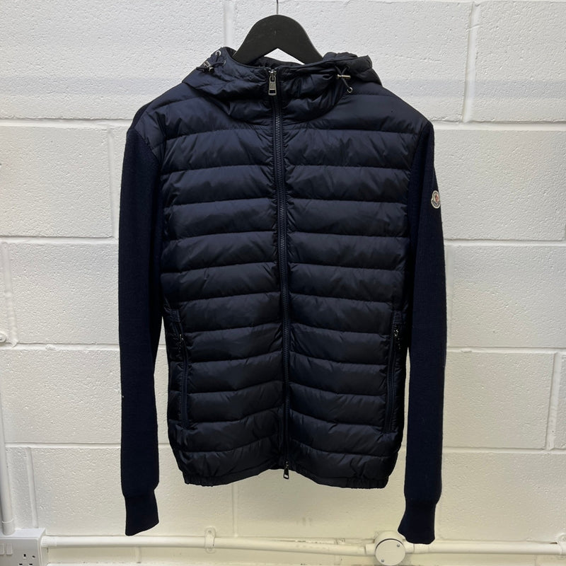 Men's Maglione Tricot Jacket Navy Size L