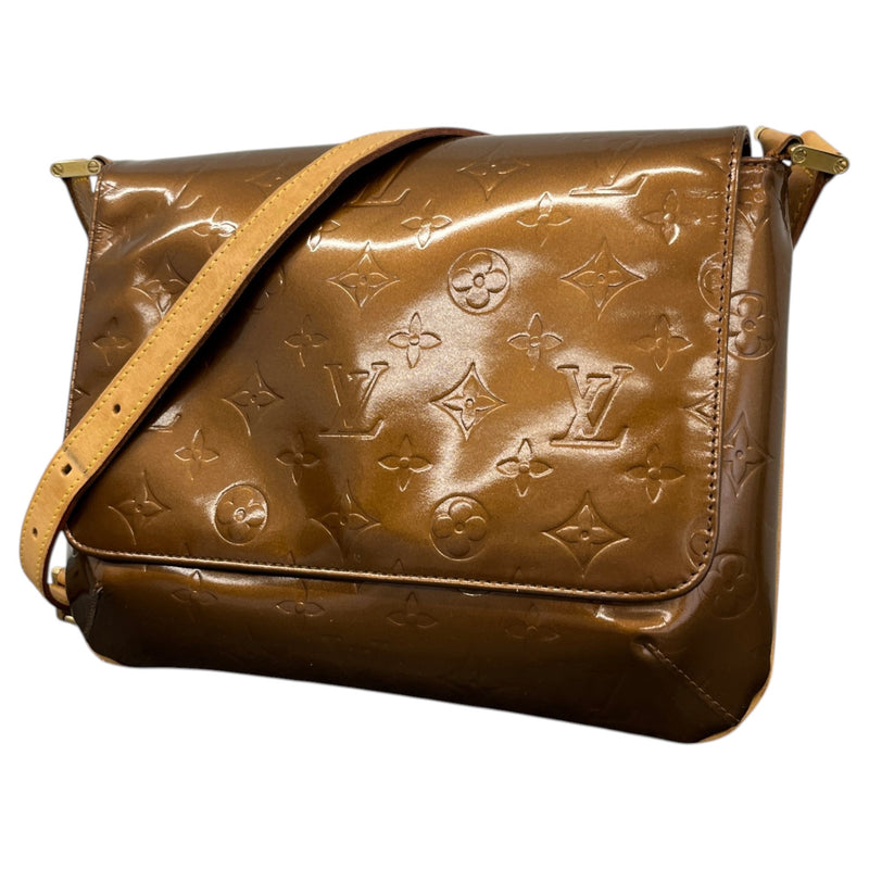 Women's Vernis Leather Thompson Street Handbag Brown