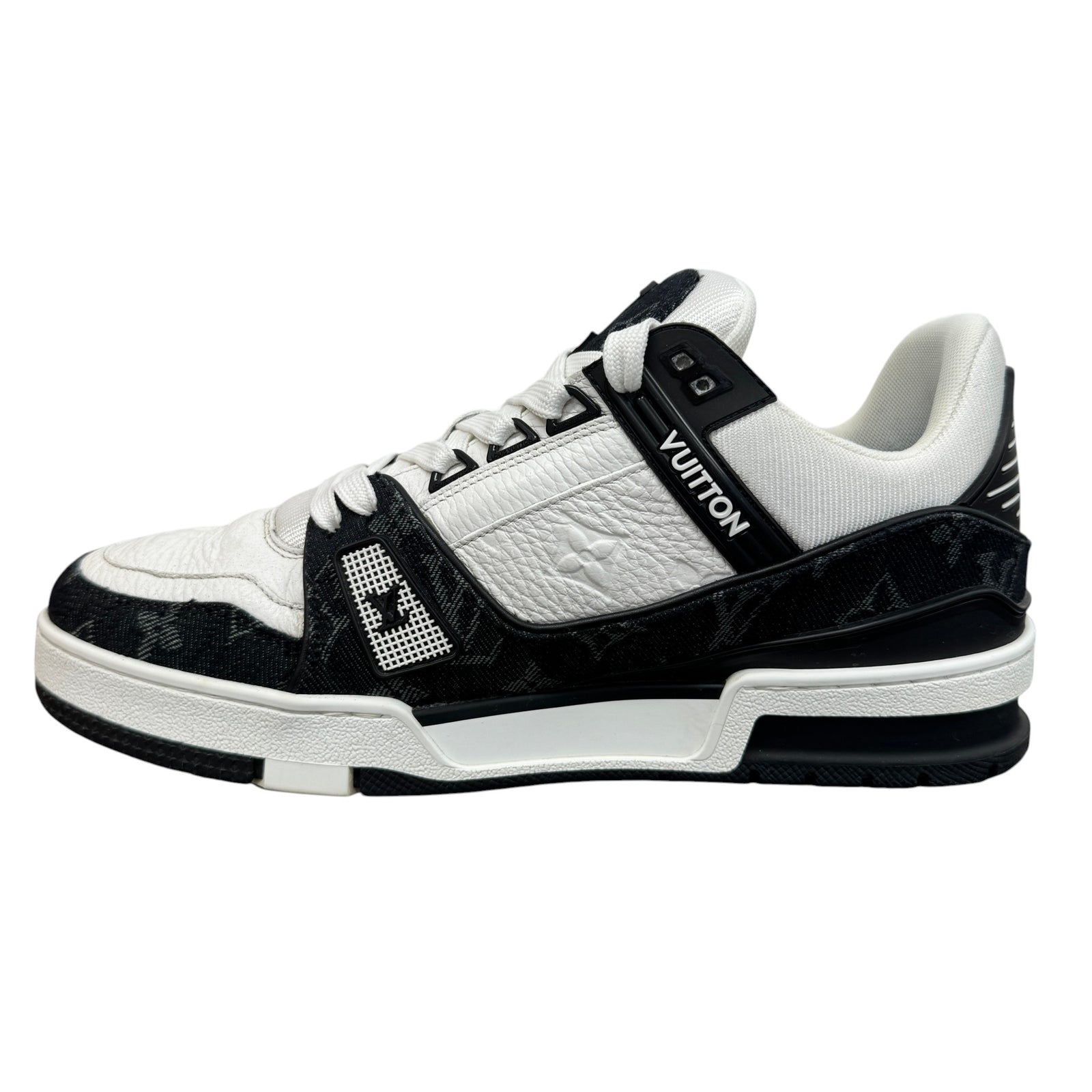 Men's Lv Low Trainers Black Size EU 40 / UK 6 - Photo 2