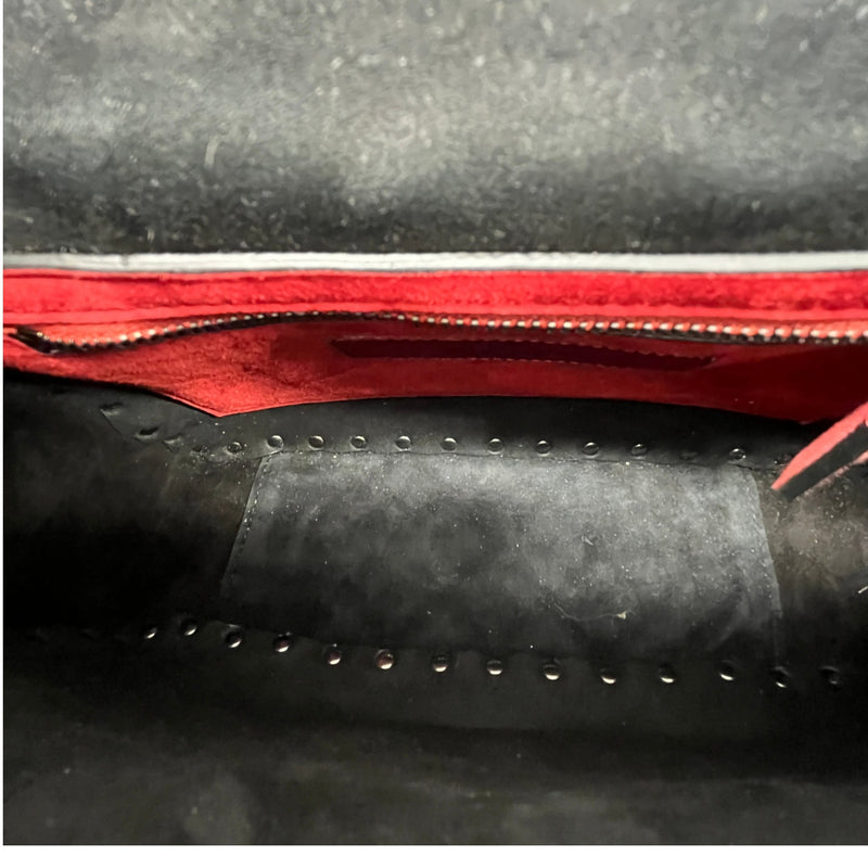 Women's Rockstud Spike Butterfly Bag Black