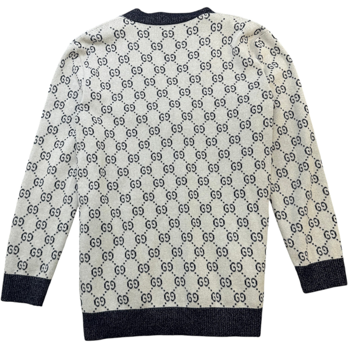 Women's GG Supreme Cardigan White Size M / UK 10 - Photo 2