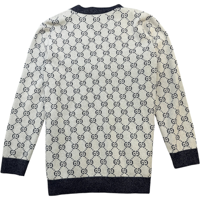 Women's GG Supreme Cardigan White Size M / UK 10