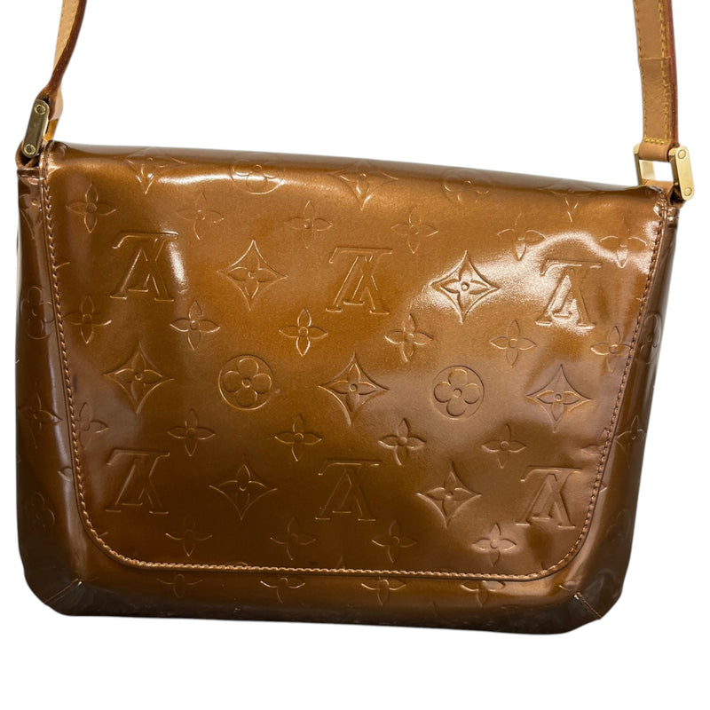 Women's Vernis Leather Thompson Street Handbag Brown