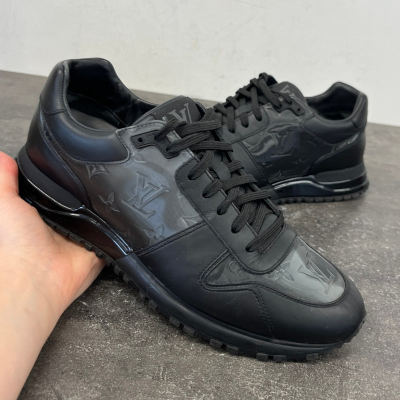 Men's Monogram Run Away Low Trainers Black Size EU 40.5 / UK 6.5