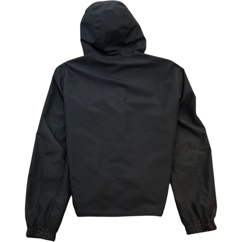Men's FF Zucca Reversible Hooded Windbreaker Brown Size L