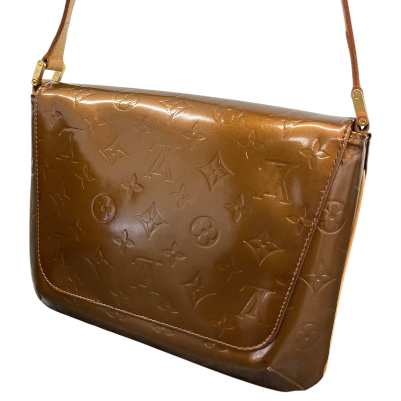 Women's Vernis Leather Thompson Street Handbag Brown