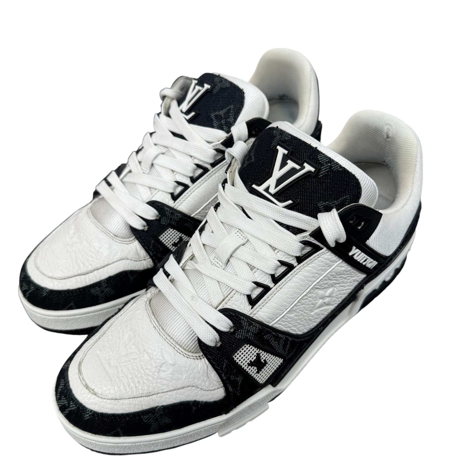 Men's Lv Low Trainers Black Size EU 40 / UK 6 - Photo 8