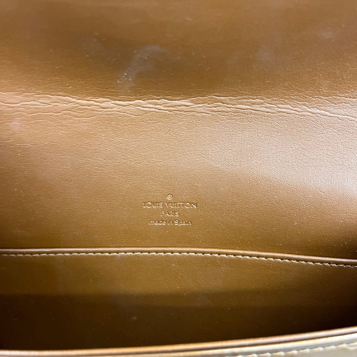 Women's Vernis Leather Thompson Street Handbag Brown - Photo 11