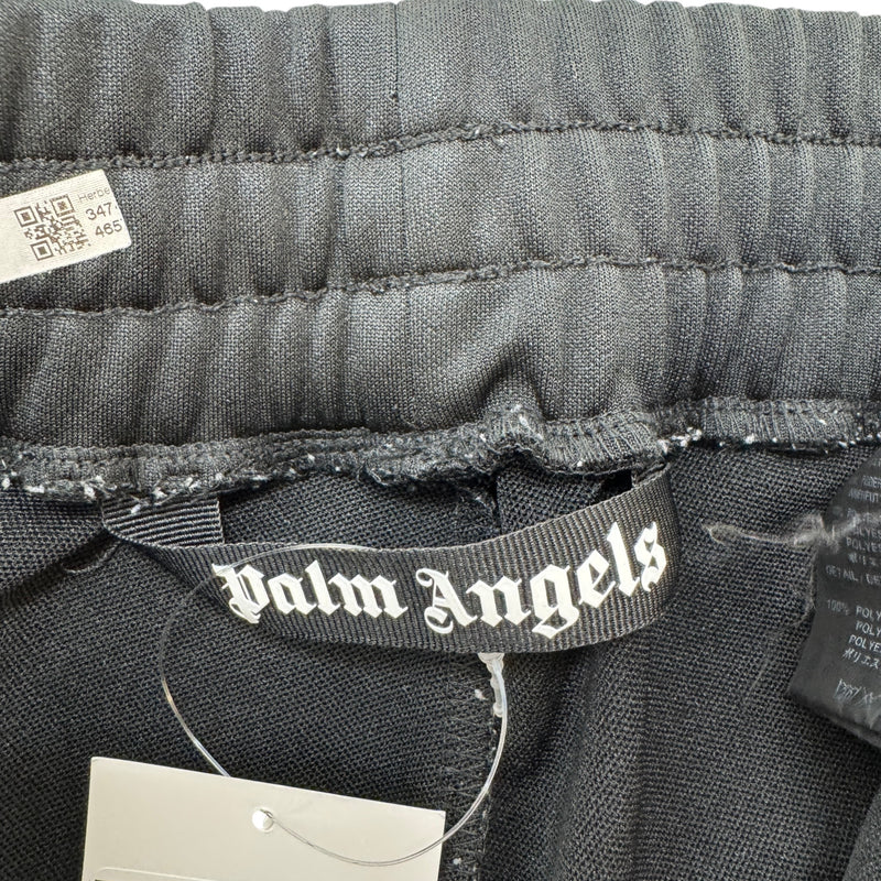 Men's Logo Print Shorts Black Size M / W32