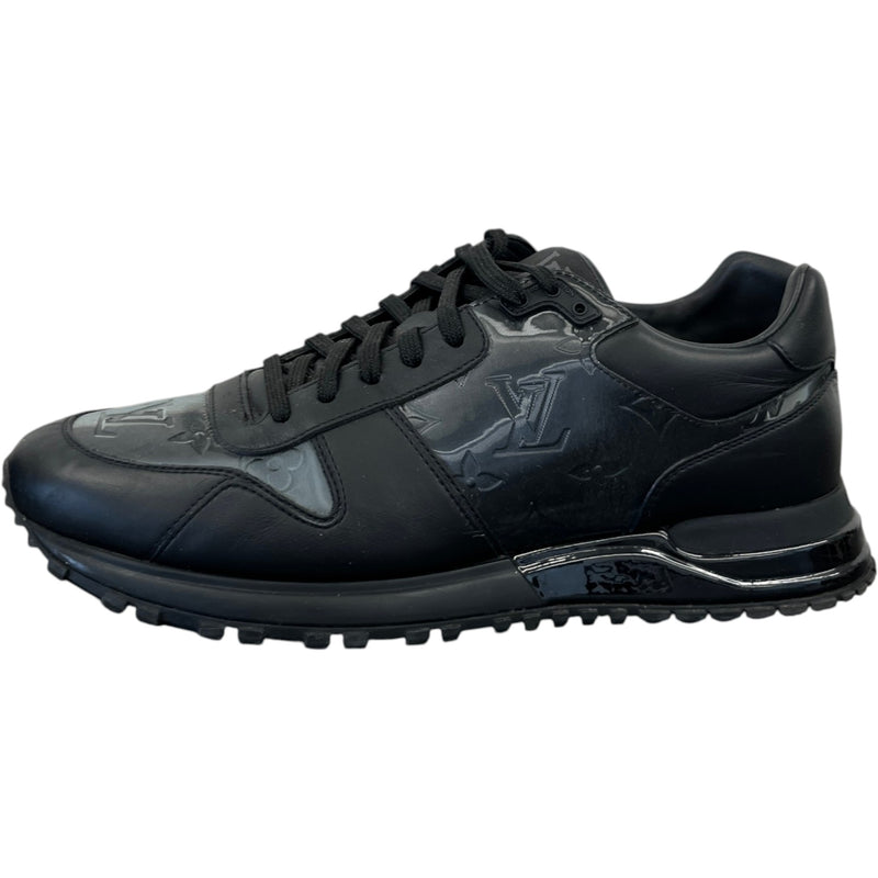 Men's Monogram Run Away Low Trainers Black Size EU 40.5 / UK 6.5