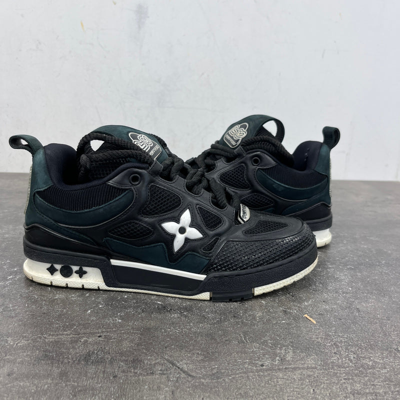 Men's LV Skate Low Trainers Black Size UK 6 / EU 40