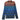 Men's Zig Zag Polo Shirt Blue Size M