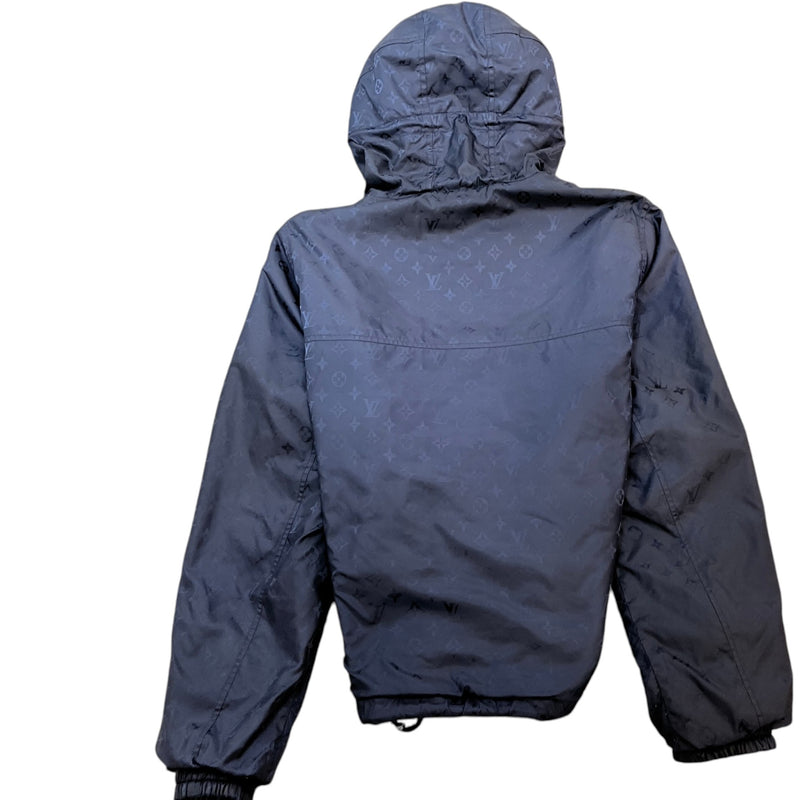 Men's Monogram Reversible Windbreaker Navy Size XS