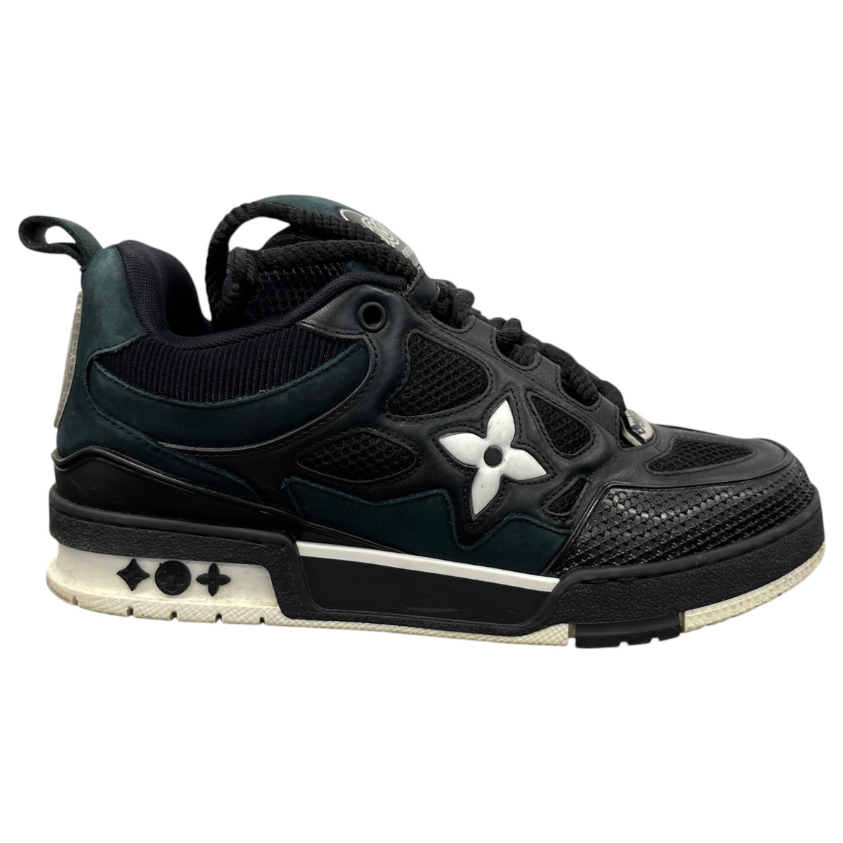 Men's LV Skate Low Trainers Black Size UK 6 / EU 40 - Photo 1