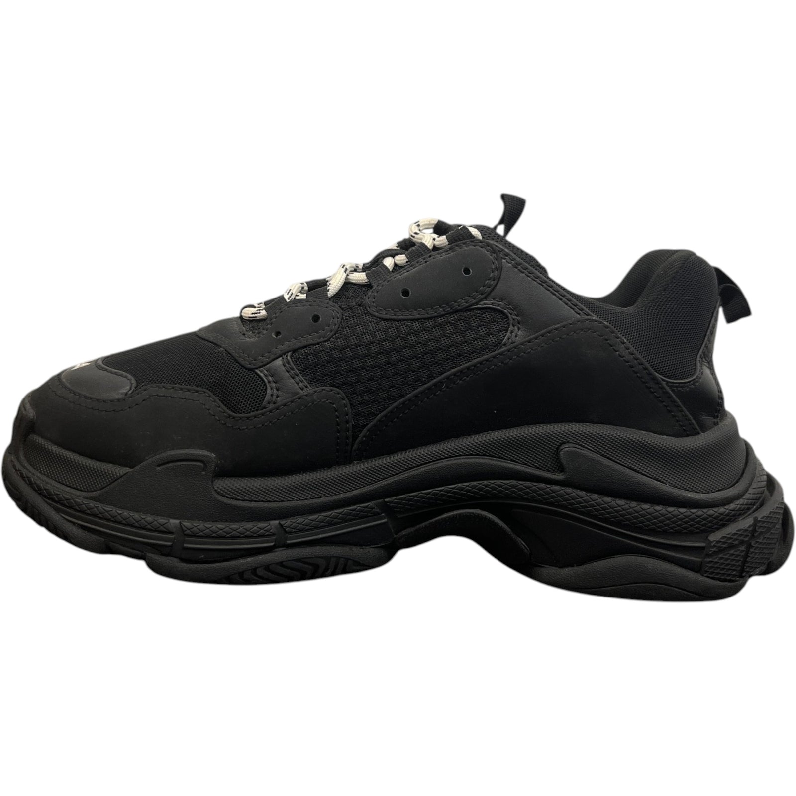 Men's Triple S Low Trainers Black Size UK 10 / EU 44 - Photo 2