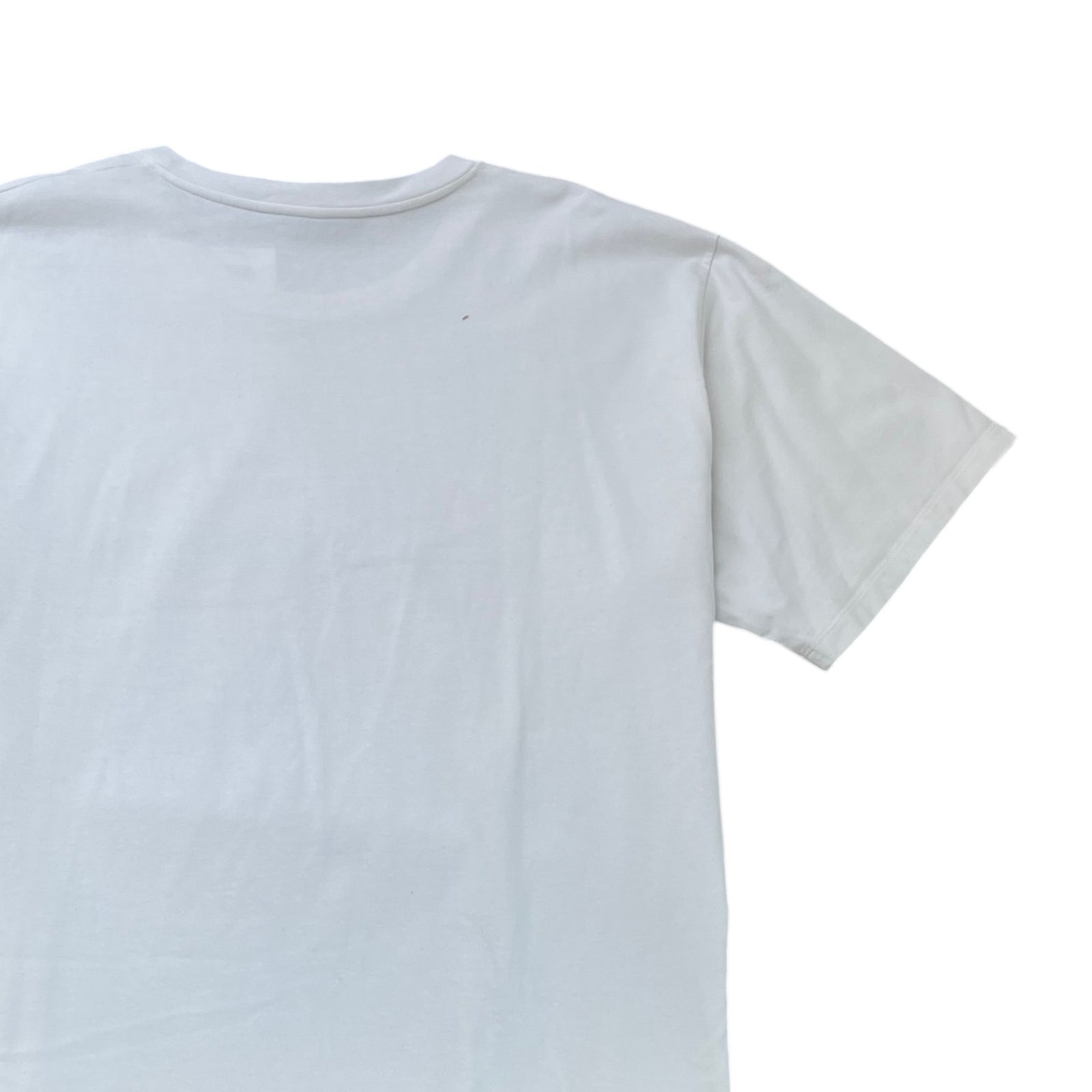 Men's Logo Print T-Shirt White Size 3XL - Photo 4