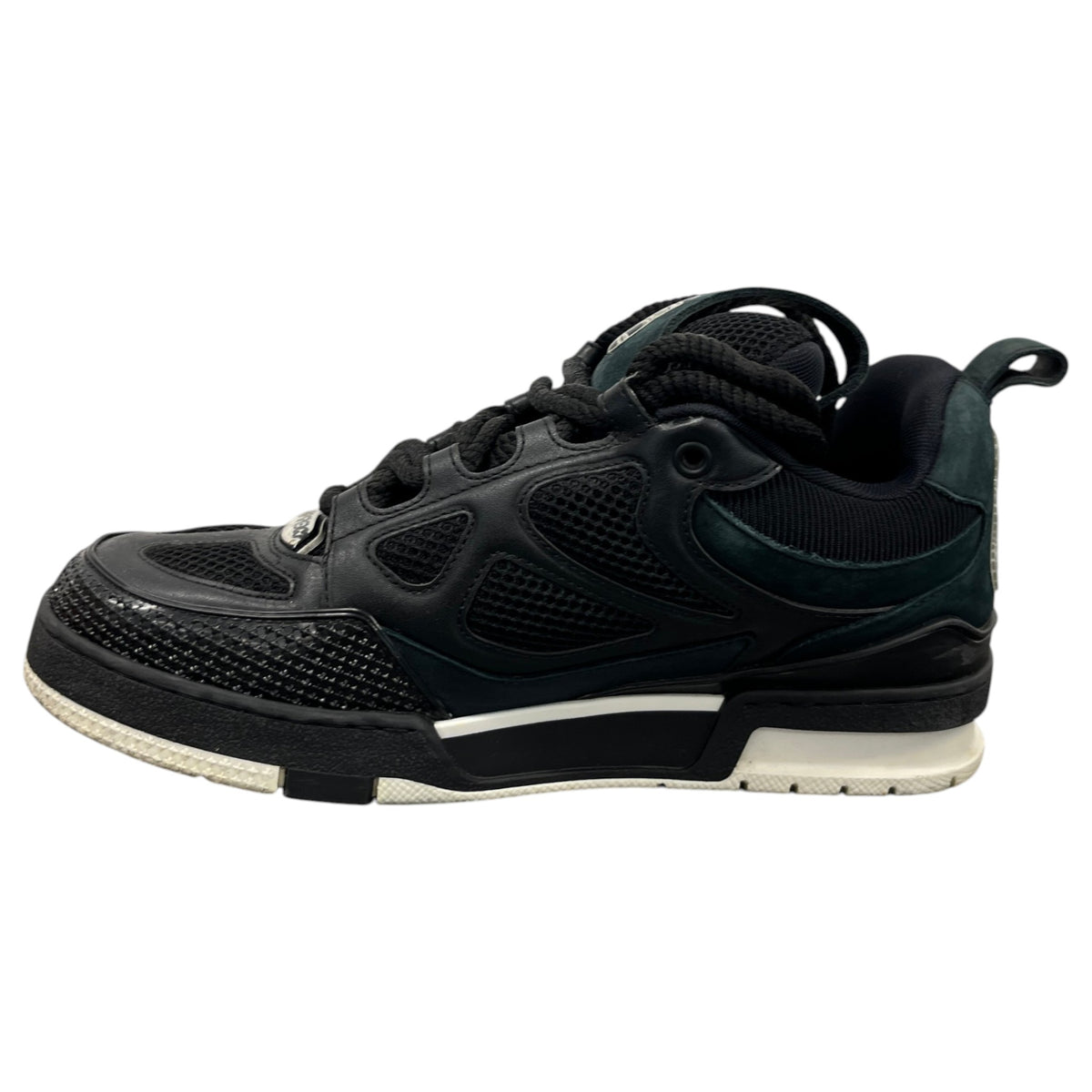 Men's LV Skate Low Trainers Black Size UK 6 / EU 40 - Photo 2