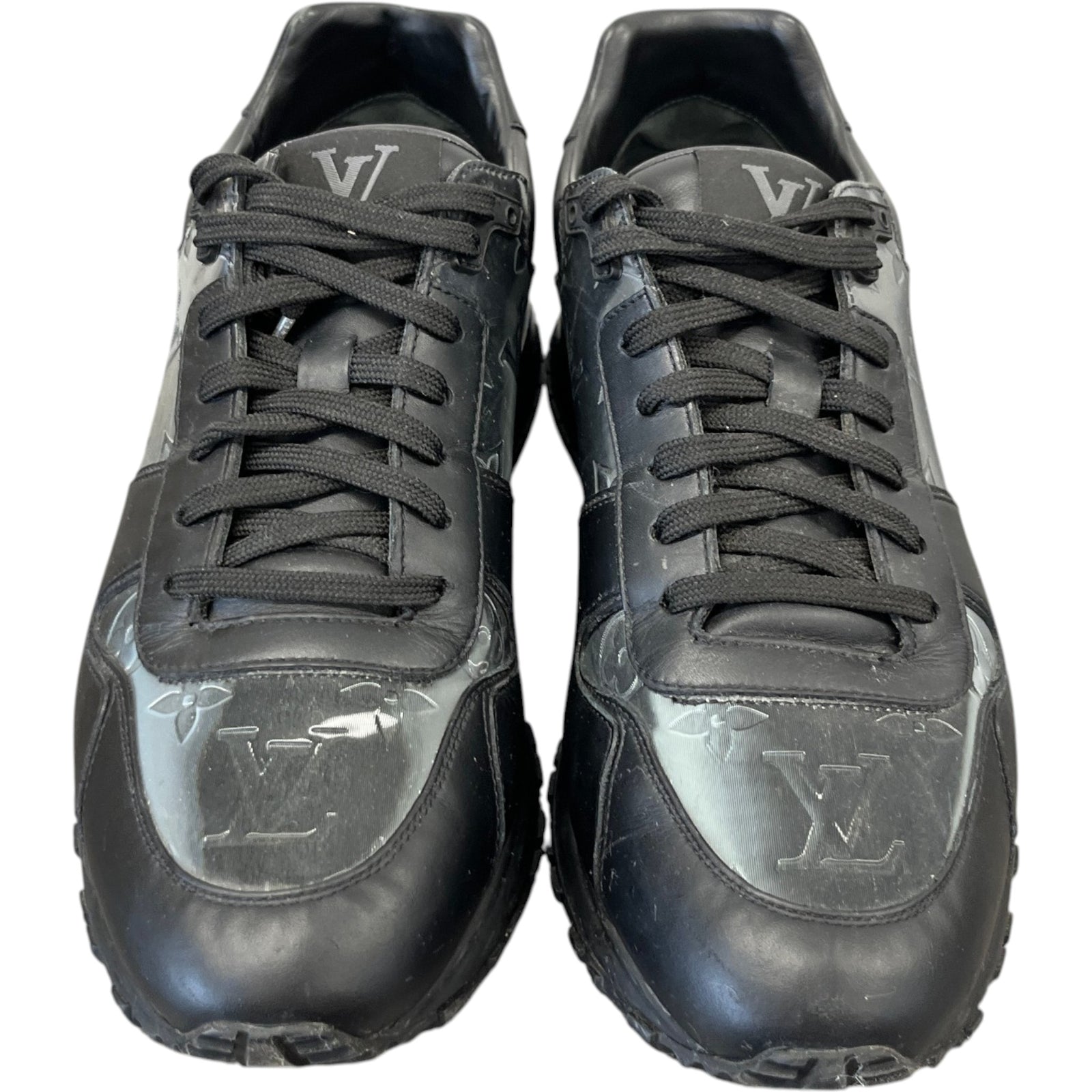 Men's Monogram Run Away Low Trainers Black Size EU 40.5 / UK 6.5 - Photo 6