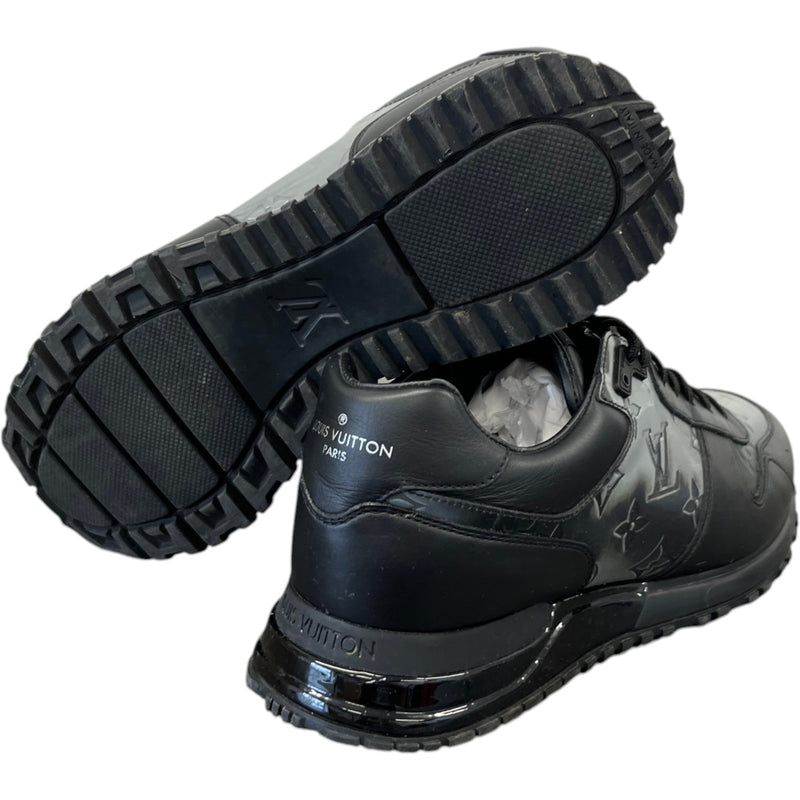 Men's Monogram Run Away Low Trainers Black Size EU 40.5 / UK 6.5