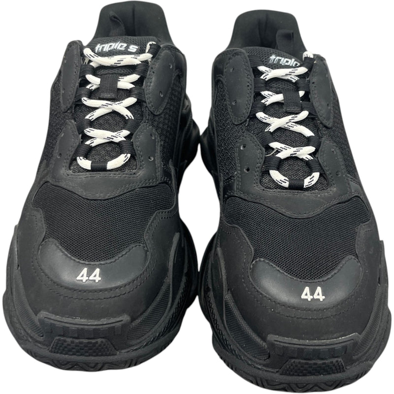 Men's Triple S Low Trainers Black Size UK 10 / EU 44