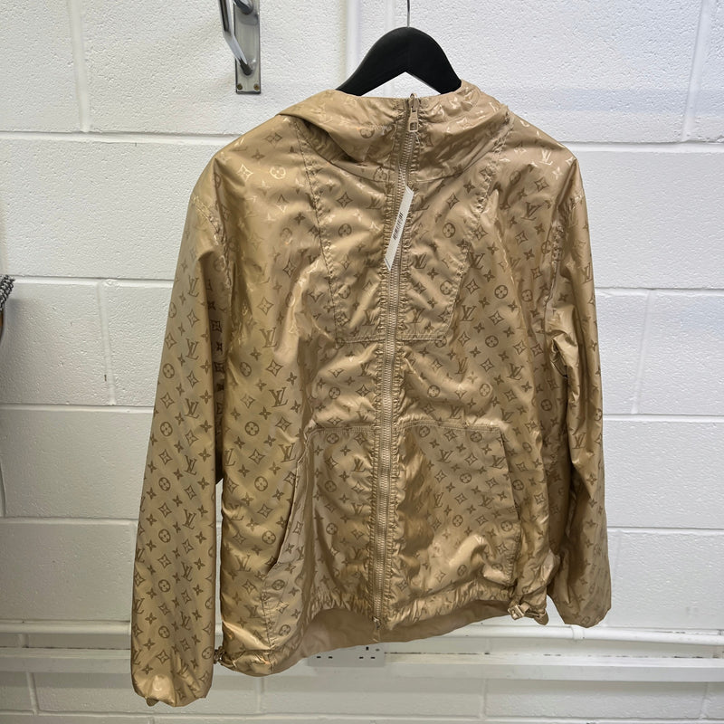Men's Monogram Reversible Windbreaker Nude Size XL