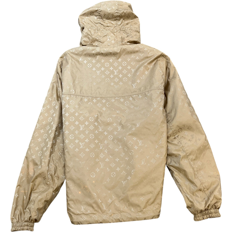 Men's Monogram Reversible Windbreaker Nude Size XL