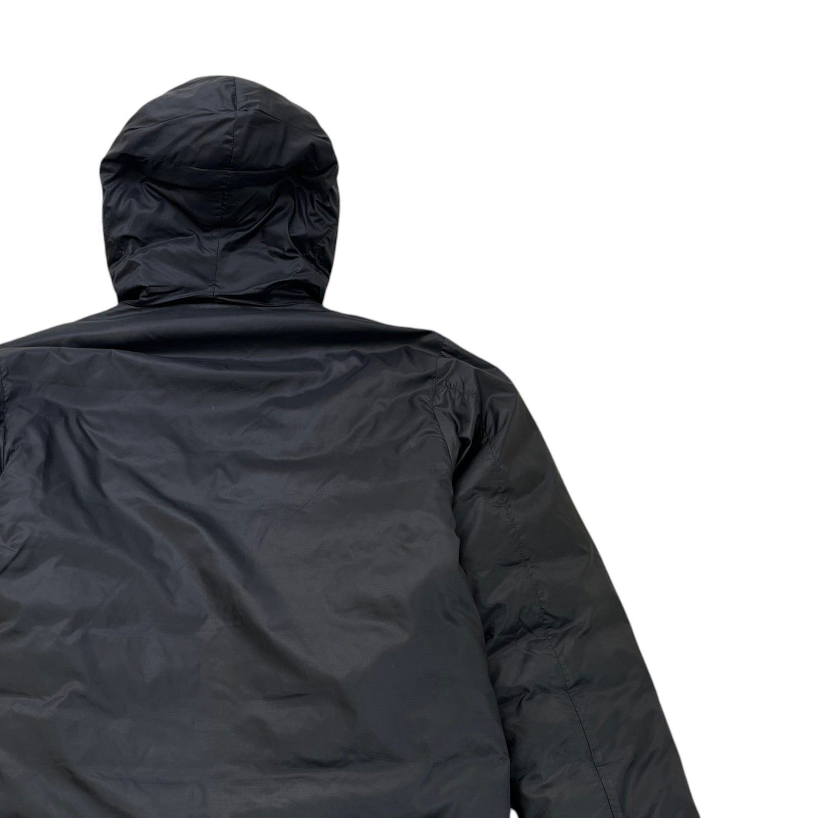 Men's Lodge Down Hoody Down Jacket Black Size S - Photo 4